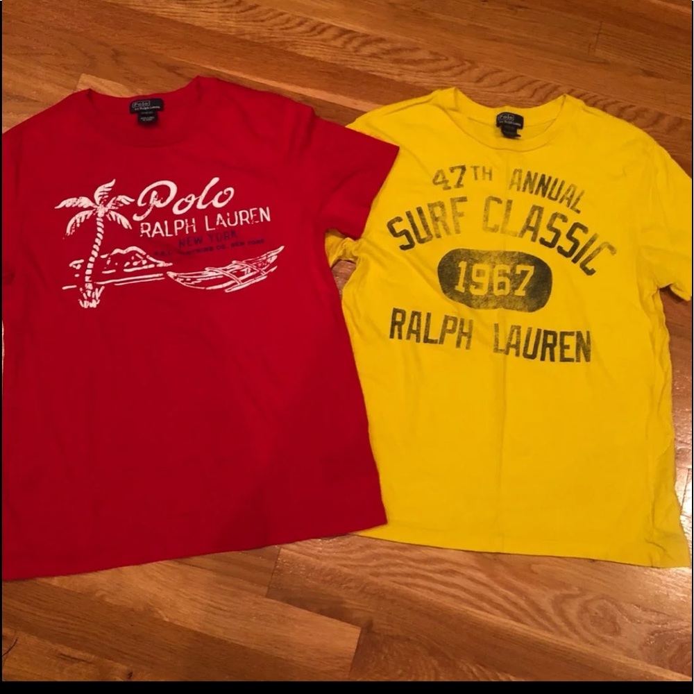 Boys Ralph Lauren T shirts